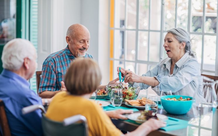 Repas à domicile pour seniors