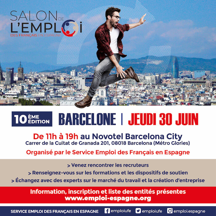 affiche du salon de l'emploi