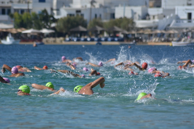 la course Serifos Grèce