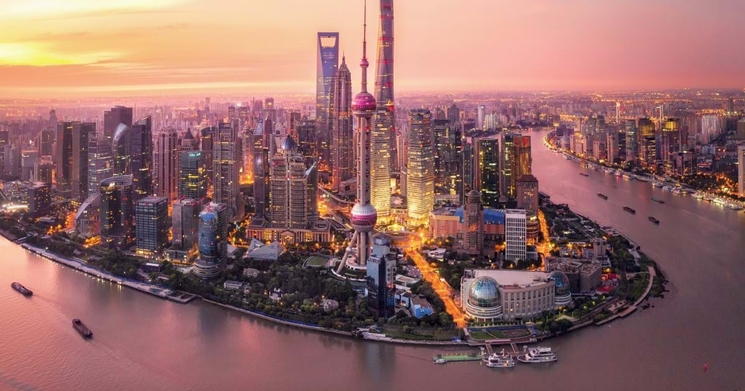 vue sur Lujiazui shanghai