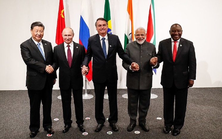 Les dirigeants des pays des BRICS