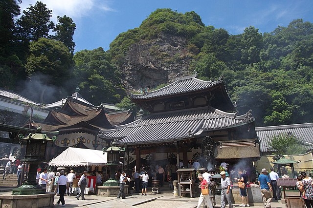 temple hozanji japon