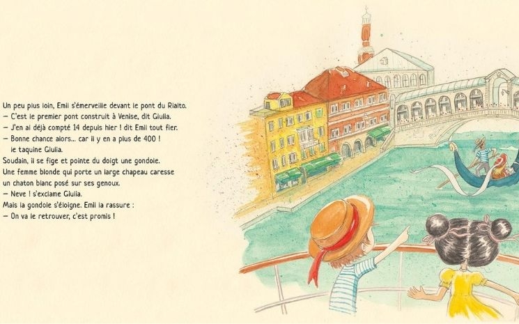 Extrait de "Bonjour de Venise" de Magali Hamon